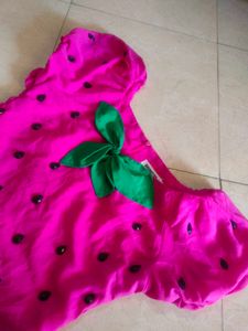 Korean Strawberry Dress🍓