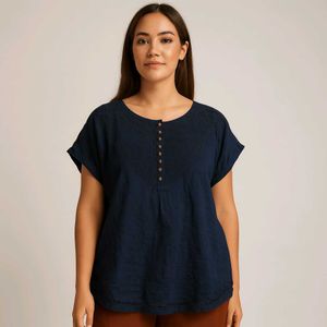 Navy blue top