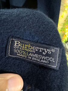 Burberry Navy Unisex Warm😍😘