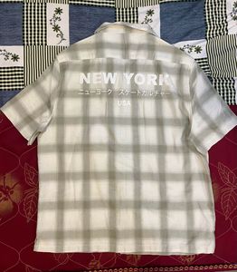 Checkered &#39;New York&#39; Shirt