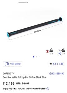 Corength Pull Up Bar 70cm