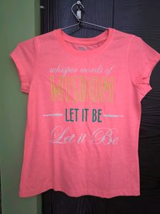 People Neon Pink T-shirt