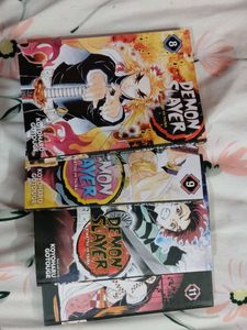 Demon Slayer Manga Volumes 8, 9,10 & 11(season2)