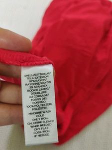 RED SHORT DRESS