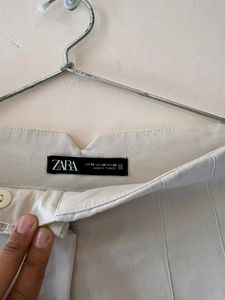 Elegant Beige Wide-Leg Pants