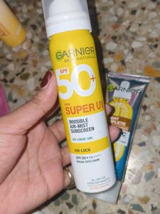 Garnier Sunscreen &amp; Cleanser