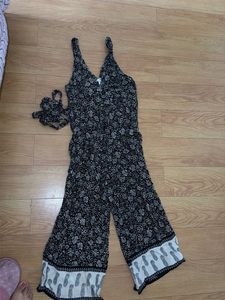 Floral Print Jumpsuit