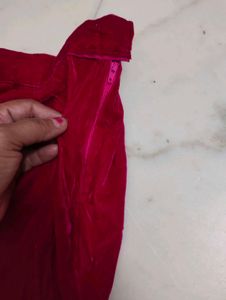 Elegant velvet suit