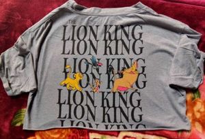 Lion King Embroidered Top
