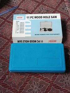 11 Pc WOOD HOLE SAW