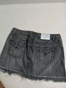 Y2k Denim Skirt