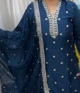 Beautiful Heavy 3pc Silk Kurta Set