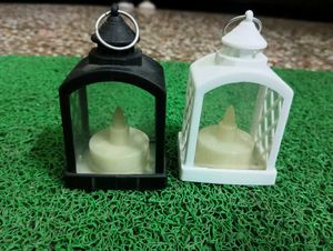 Set of 2 Decorative LED Lanterns