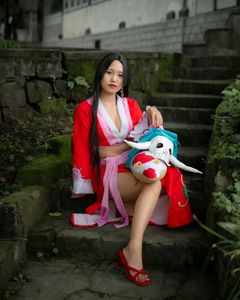 Red Anime Costume