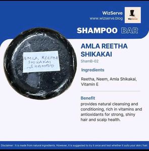 HAND MADE Shampoo Bar Prepared By My Mother