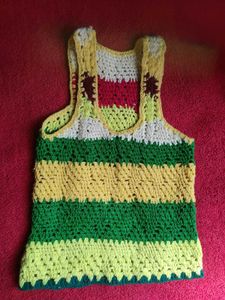Colorful Crochet Tank Top