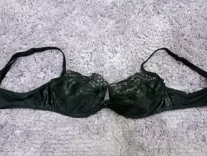 Black Lace Bra