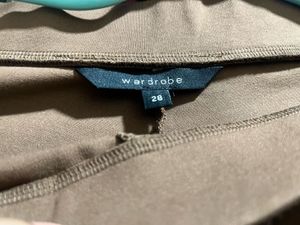 Khaki Flare Leggings