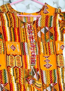 Beautiful Multi Colour Kurti M Size