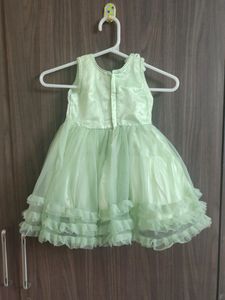 Party Wear Frock For 1 Yr Baby Girl