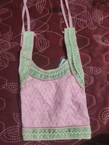 Cute Pink Lehenga Choli Set