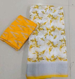 Linen Sarees 2