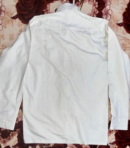 Tailored White Full Seleves Shirt