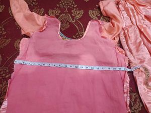 Peach Soft Silk Embroidered Punjabi Salwar Suit