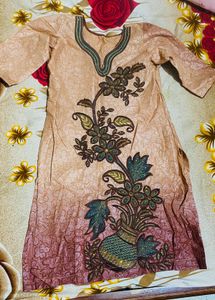 Embroidery Kurta with pant