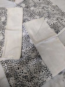 Animal Print Decorative Pillow &amp; Masan Set