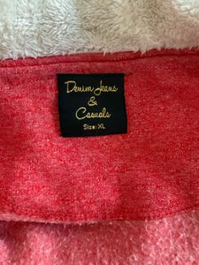 Red Fleece Hoodie