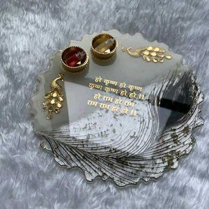 Resin Pooja Thali