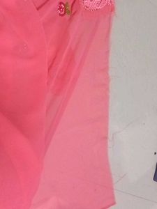 Beautiful Pink Saree