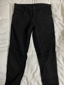 Black Straight Fit Jeans