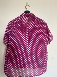 Polka casual shirt 🌸