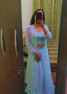 Lehnga With Shrug