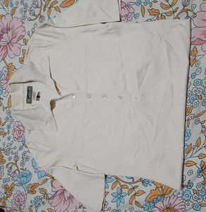 Vintage Cream Polo Shirt