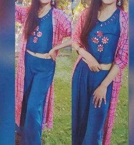 A Beautiful Look With Indo Western Type