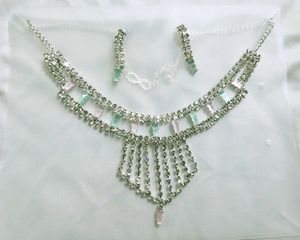 Sparkling Rhinestone Jewelry Set