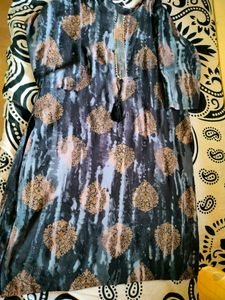 New Black Kurthi Size:Xl
