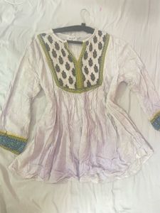 Embroidered Tunic Top
