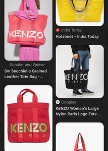 Kenzo Unisex Tote Bag