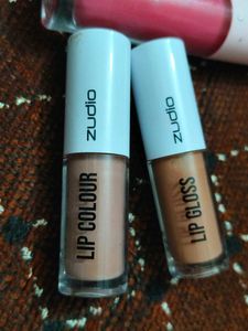 My Glamm K.play And Zudio Gloss  Lipstick