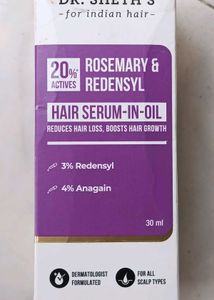 Dr.Seth&#39;s 20 % Active Rosemary And Redensyl Hair