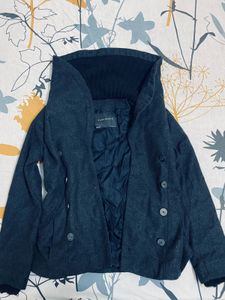 Elegant Wool Blend Coat For Kids