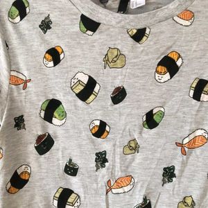 Sushi Print H&amp;M T-Shirt