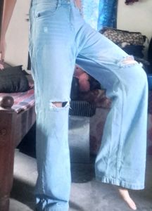 H&amp;M Distress Blue Jeans