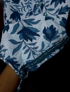 V Neck Kurta Set