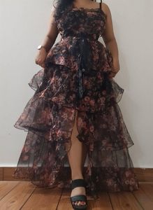 Floral Tiered Midi Dress