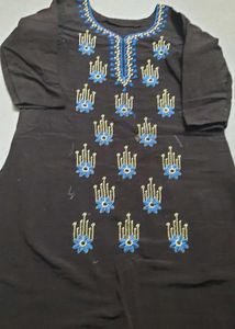 Embroidered Kurta Set